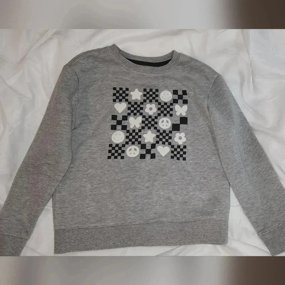 Girls Cat & Jack Sweatshirt Size 10/12 - Picture 1 of 3
